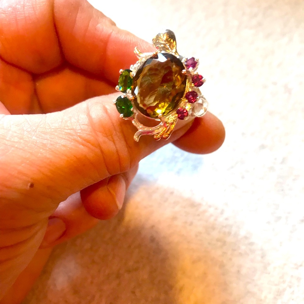 Sterling silver hand made custom piece